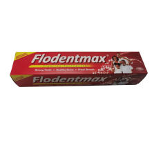 Flodentmax mejoran la pasta de dientes de fluoruro de frescura